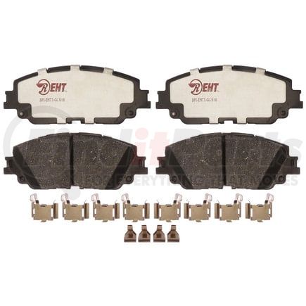 EHT2076H by RAYBESTOS - Raybestos Element3 Hybrid Brake Pad Set