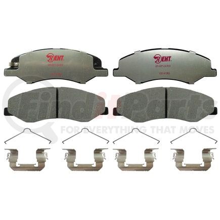EHT2089H by RAYBESTOS - Raybestos Element3 Hybrid Brake Pad Set