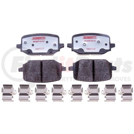 EHT2232H by RAYBESTOS - Raybestos Element3 Hybrid Brake Pad Set