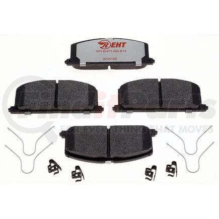 EHT242H by RAYBESTOS - Raybestos Element3 Hybrid Brake Pad Set