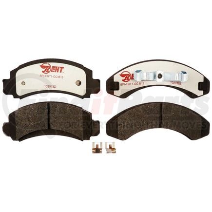 EHT249H by RAYBESTOS - Raybestos Element3 Hybrid Brake Pad Set