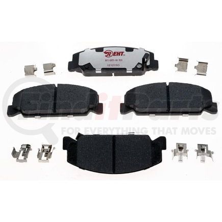 EHT273H by RAYBESTOS - Raybestos Element3 Hybrid Brake Pad Set