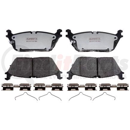 EHT2169H by RAYBESTOS - Raybestos Element3 Hybrid Brake Pad Set