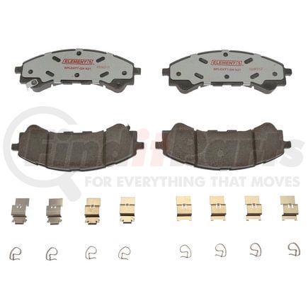 EHT2216H by RAYBESTOS - Raybestos Element3 Hybrid Brake Pad Set