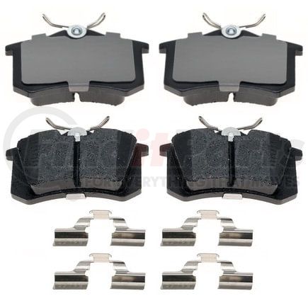 EHT340H by RAYBESTOS - Raybestos Element3 Hybrid Brake Pad Set