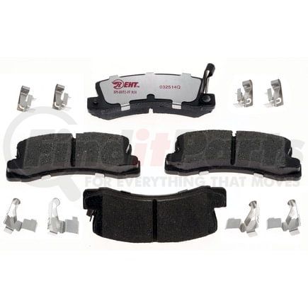 EHT325H by RAYBESTOS - Raybestos Element3 Hybrid Brake Pad Set