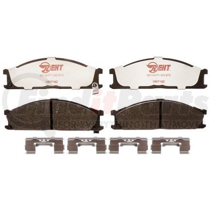 EHT333H by RAYBESTOS - Raybestos Element3 Hybrid Brake Pad Set