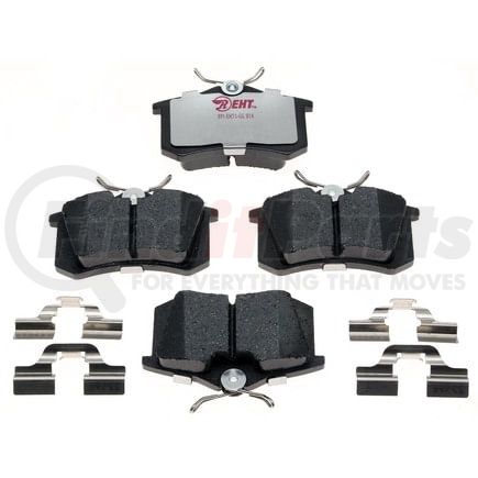 EHT340AH by RAYBESTOS - Raybestos Element3 Hybrid Brake Pad Set