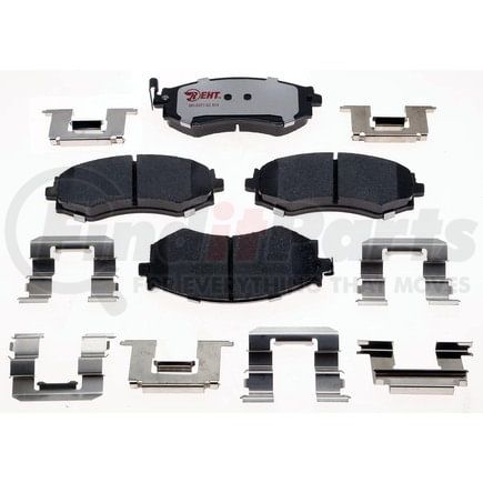 EHT462H by RAYBESTOS - Raybestos Element3 Hybrid Brake Pad Set