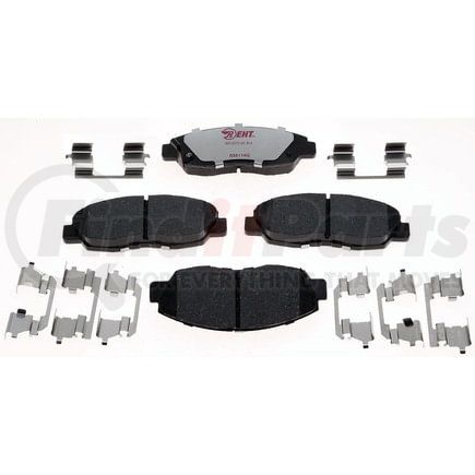 EHT465AH by RAYBESTOS - Raybestos Element3 Hybrid Brake Pad Set