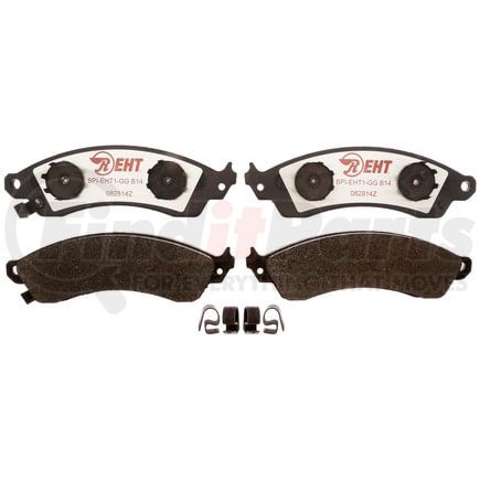 EHT412H by RAYBESTOS - Raybestos Element3 Hybrid Brake Pad Set