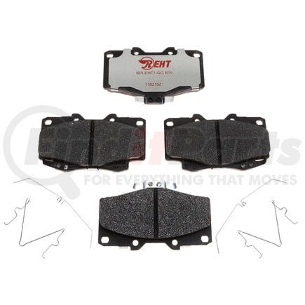 EHT436AH by RAYBESTOS - Raybestos Element3 Hybrid Brake Pad Set