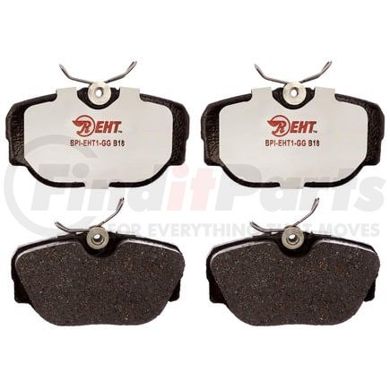 EHT493 by RAYBESTOS - Raybestos Element3 Hybrid Brake Pad Set