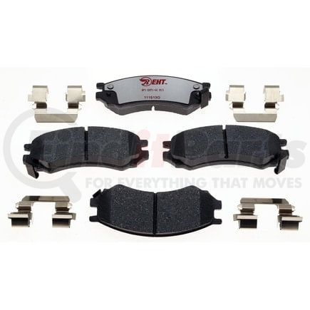 EHT507H by RAYBESTOS - Raybestos Element3 Hybrid Brake Pad Set