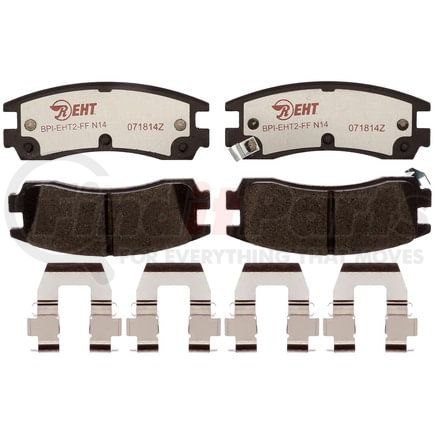 EHT508H by RAYBESTOS - Raybestos Element3 Hybrid Brake Pad Set