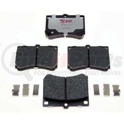 EHT473H by RAYBESTOS - Raybestos Element3 Hybrid Brake Pad Set