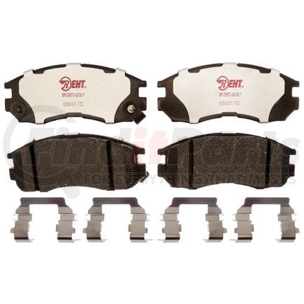 EHT484H by RAYBESTOS - Raybestos Element3 Hybrid Brake Pad Set