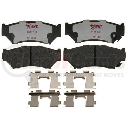 EHT556H by RAYBESTOS - Raybestos Element3 Hybrid Brake Pad Set