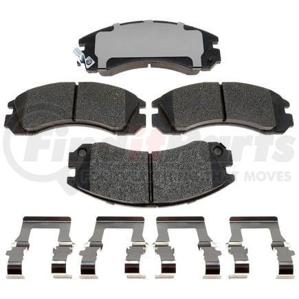 EHT530H by RAYBESTOS - Raybestos Element3 Hybrid Brake Pad Set