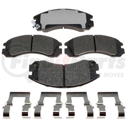 EHT530H by RAYBESTOS - Raybestos Element3 Hybrid Brake Pad Set