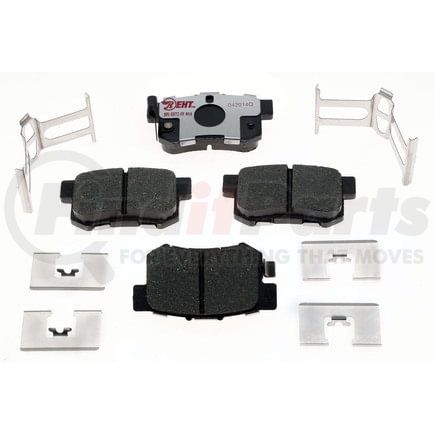 EHT536H by RAYBESTOS - Raybestos Element3 Hybrid Brake Pad Set