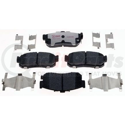 EHT540H by RAYBESTOS - Raybestos Element3 Hybrid Brake Pad Set