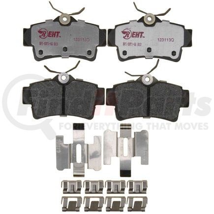 EHT627H by RAYBESTOS - Raybestos Element3 Hybrid Brake Pad Set