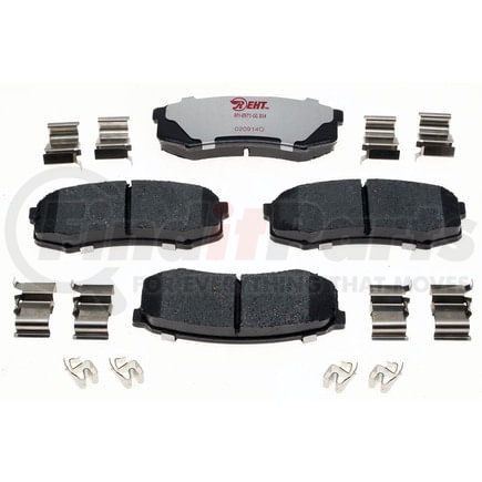 EHT606H by RAYBESTOS - Raybestos Element3 Hybrid Brake Pad Set