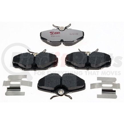 EHT610H by RAYBESTOS - Raybestos Element3 Hybrid Brake Pad Set