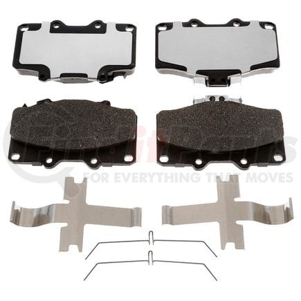 EHT611H by RAYBESTOS - Raybestos Element3 Hybrid Brake Pad Set