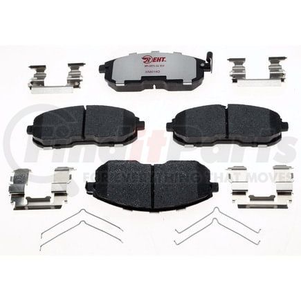 EHT653H by RAYBESTOS - Raybestos Element3 Hybrid Brake Pad Set