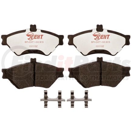 EHT659H by RAYBESTOS - Raybestos Element3 Hybrid Brake Pad Set