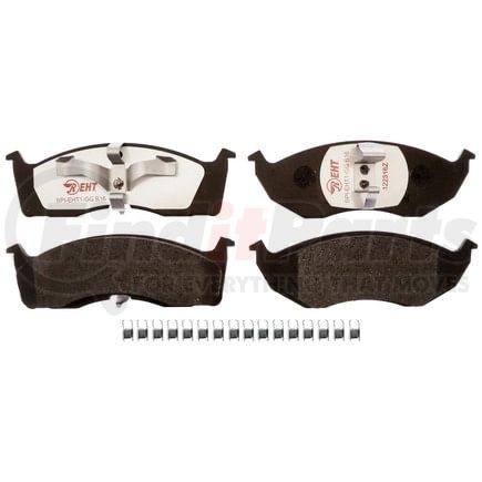 EHT642H by RAYBESTOS - Raybestos Element3 Hybrid Brake Pad Set