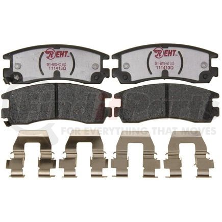 EHT698H by RAYBESTOS - Raybestos Element3 Hybrid Brake Pad Set