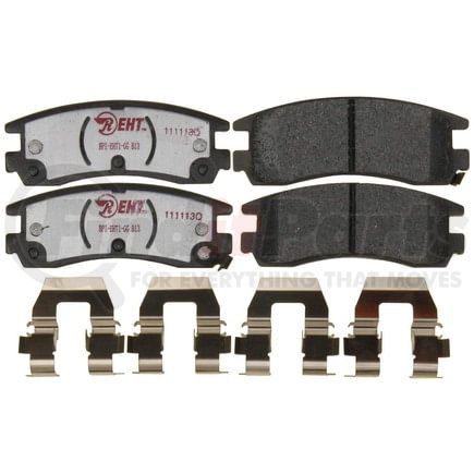 EHT714H by RAYBESTOS - Raybestos Element3 Hybrid Brake Pad Set