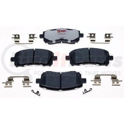EHT721H by RAYBESTOS - Raybestos Element3 Hybrid Brake Pad Set