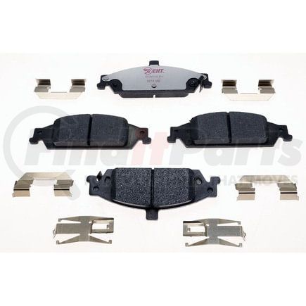 EHT727H by RAYBESTOS - Raybestos Element3 Hybrid Brake Pad Set