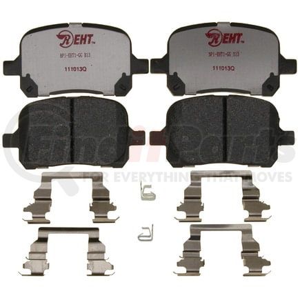 EHT707H by RAYBESTOS - Raybestos Element3 Hybrid Brake Pad Set