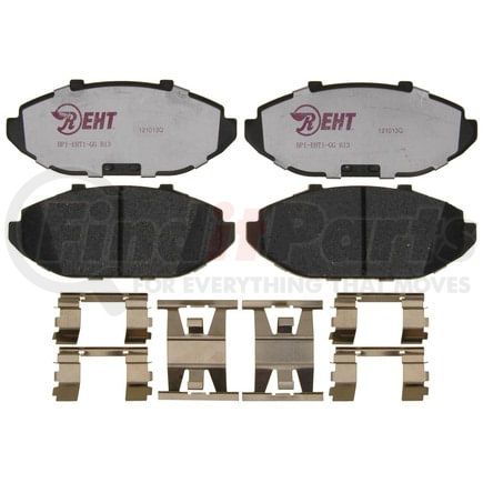 EHT748H by RAYBESTOS - Raybestos Element3 Hybrid Brake Pad Set