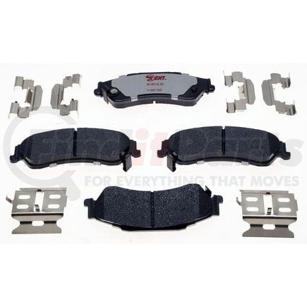 EHT729H by RAYBESTOS - Raybestos Element3 Hybrid Brake Pad Set