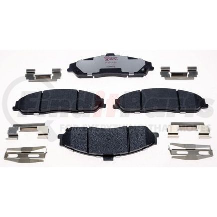 EHT731H by RAYBESTOS - Raybestos Element3 Hybrid Brake Pad Set