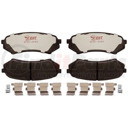 EHT773H by RAYBESTOS - Raybestos Element3 Hybrid Brake Pad Set