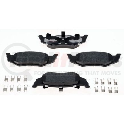 EHT782H by RAYBESTOS - Raybestos Element3 Hybrid Brake Pad Set