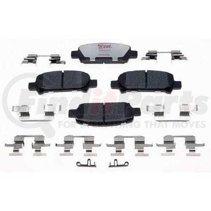 EHT770H by RAYBESTOS - Raybestos Element3 Hybrid Brake Pad Set