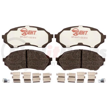 EHT798H by RAYBESTOS - Raybestos Element3 Hybrid Brake Pad Set