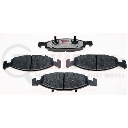 EHT790H by RAYBESTOS - Raybestos Element3 Hybrid Brake Pad Set