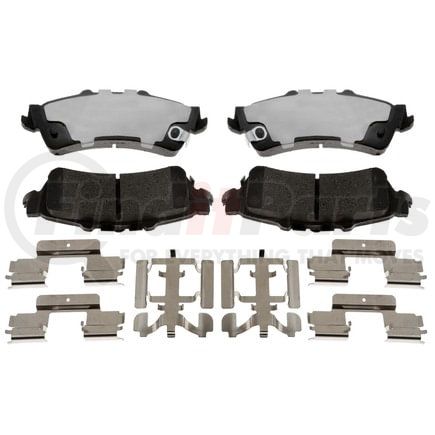 EHT792H by RAYBESTOS - Raybestos Element3 Hybrid Brake Pad Set