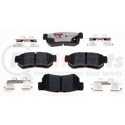 EHT813H by RAYBESTOS - Raybestos Element3 Hybrid Brake Pad Set