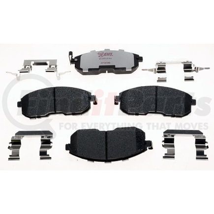 EHT815AH by RAYBESTOS - Raybestos Element3 Hybrid Brake Pad Set