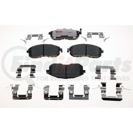 EHT815H by RAYBESTOS - Raybestos Element3 Hybrid Brake Pad Set